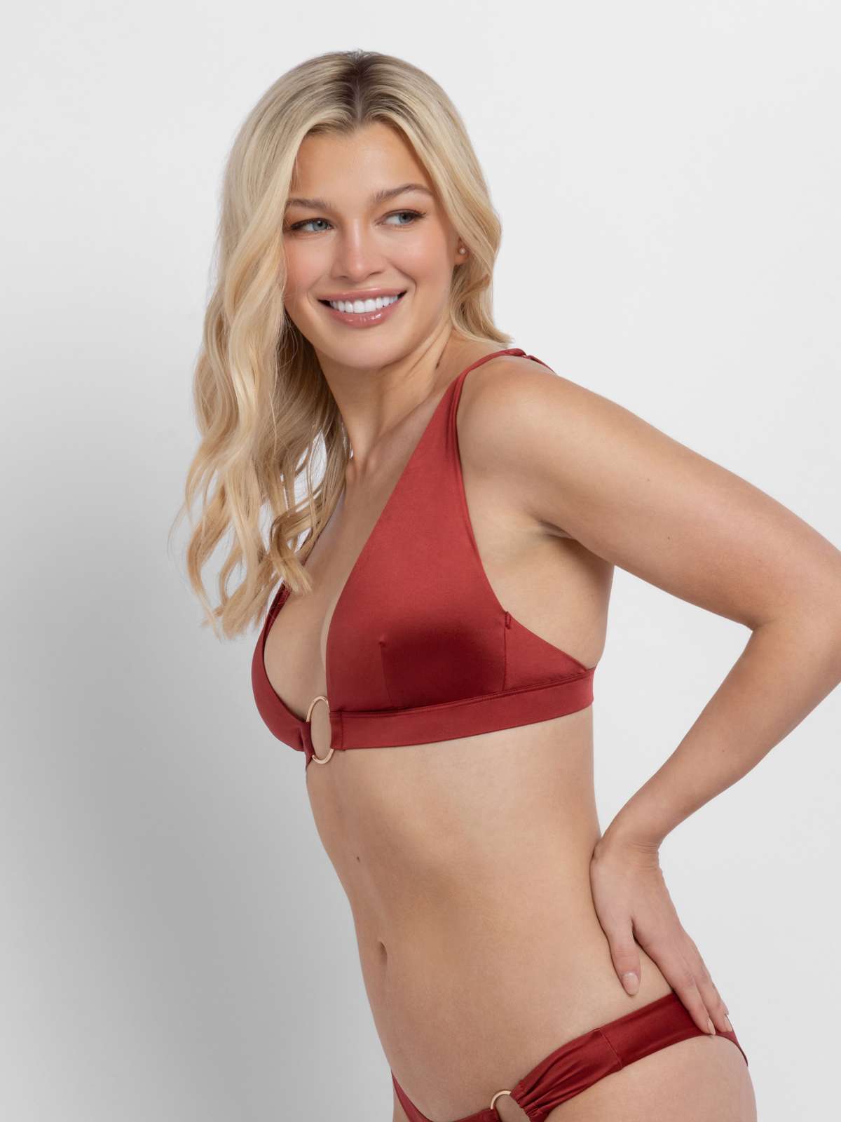 Mysterio Light Padded High Apex Bikini Top