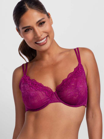 Lace Non Padded Full Cup Bra