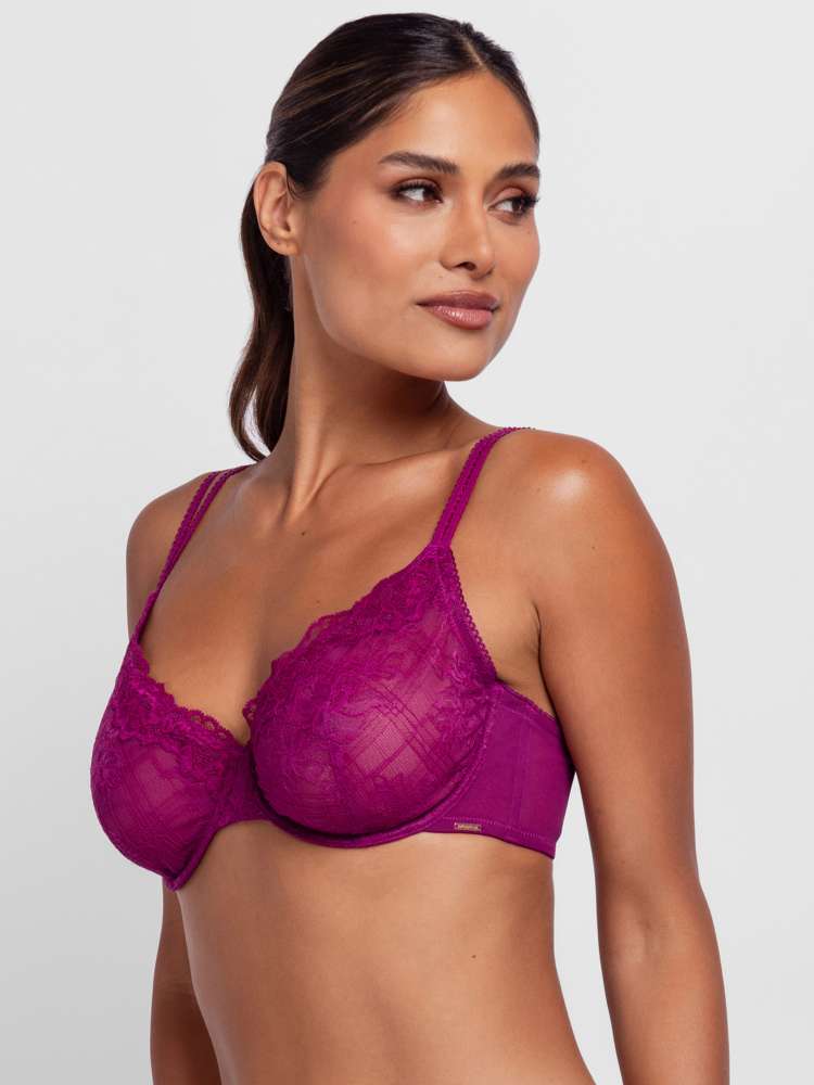 Lace Non Padded Full Cup Bra