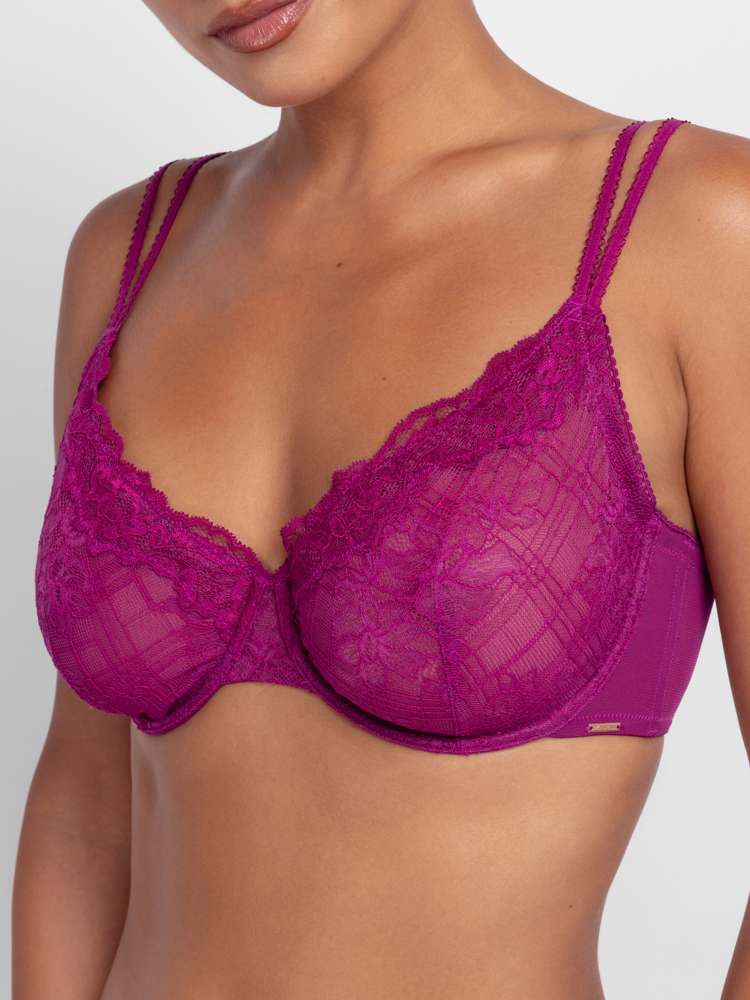 Lace Non Padded Full Cup Bra