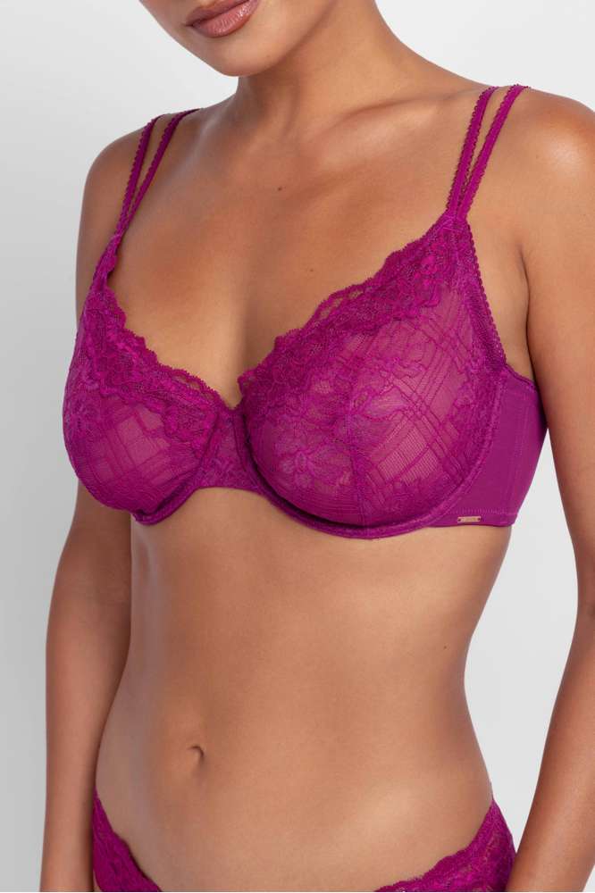 Lace Non Padded Full Cup Bra