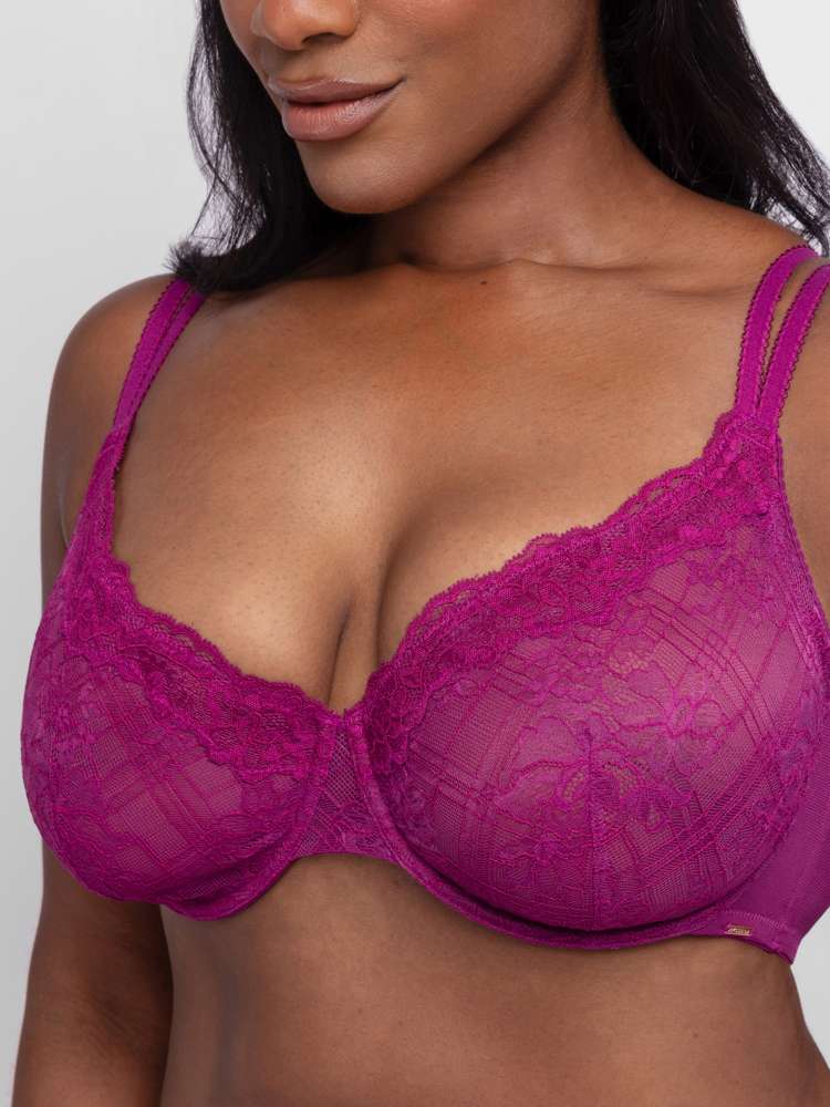 Lace Non Padded Full Cup Bra