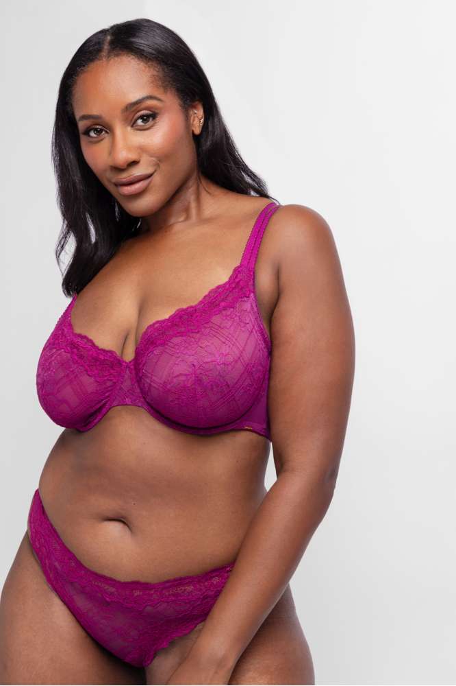 Lace Non Padded Full Cup Bra