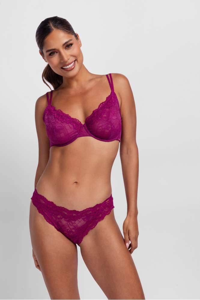 Lace Non Padded Full Cup Bra
