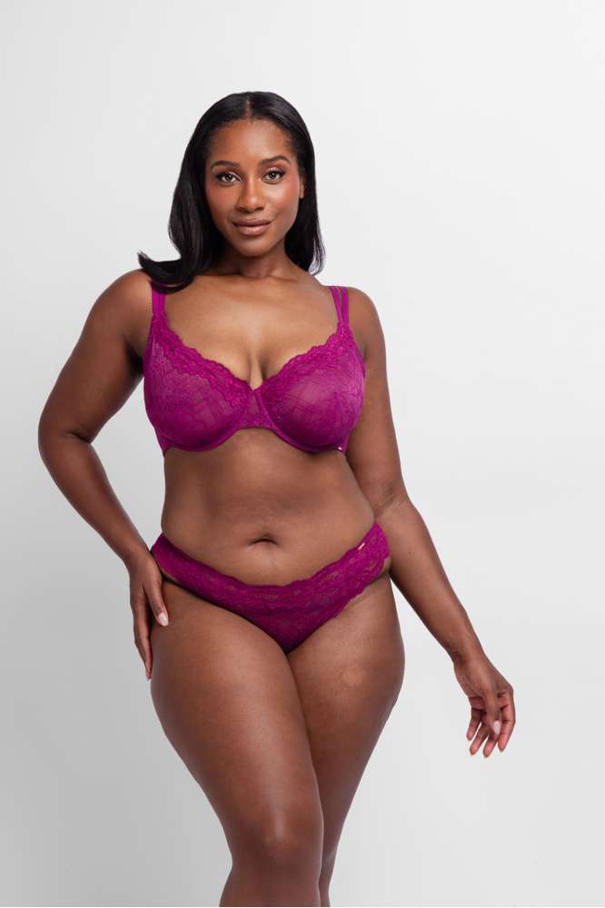 Lace Non Padded Full Cup Bra