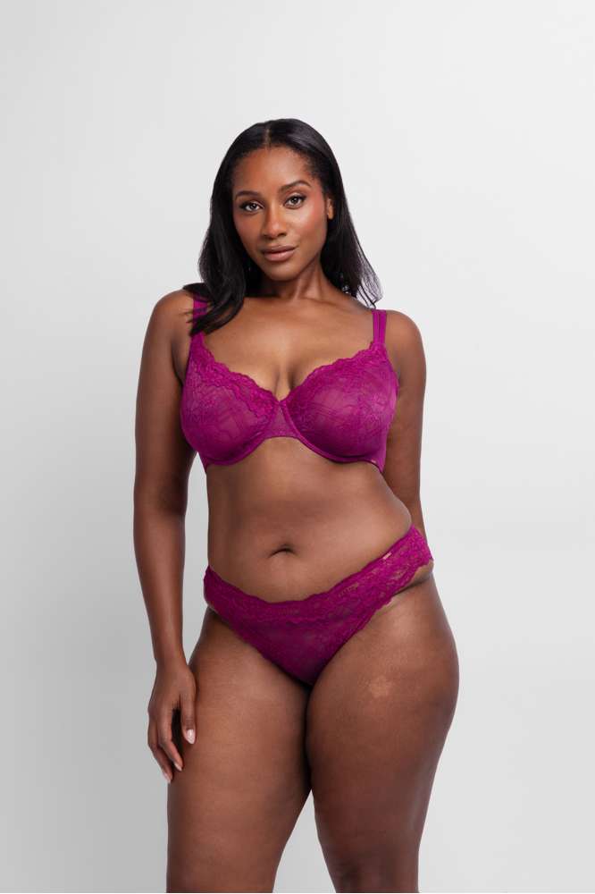 Lace Non Padded Full Cup Bra