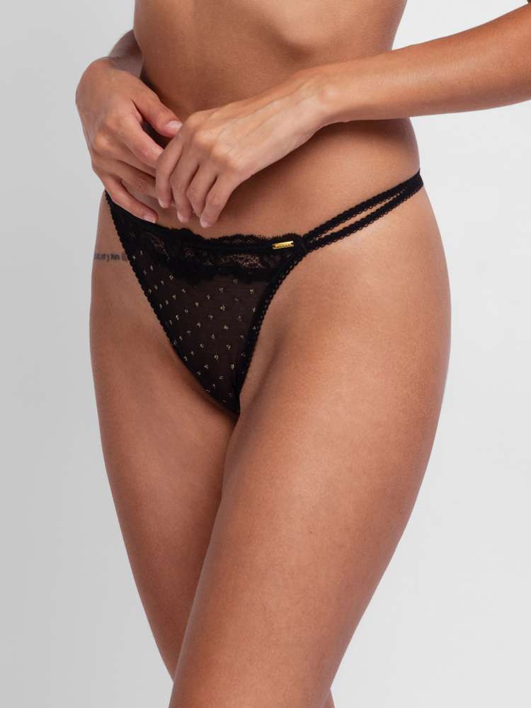 ORIGINS SHIMMER DOT MESH STRING