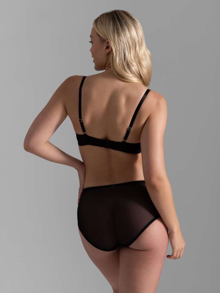 Lace Padded Plunge Bra