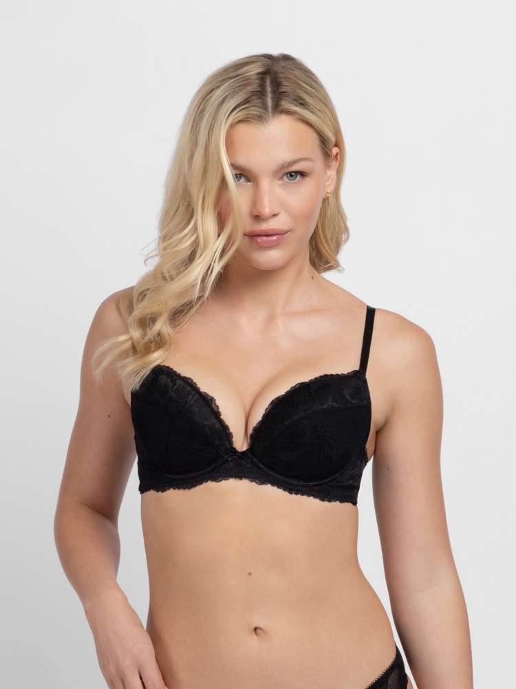 Lace Padded Demi Bra