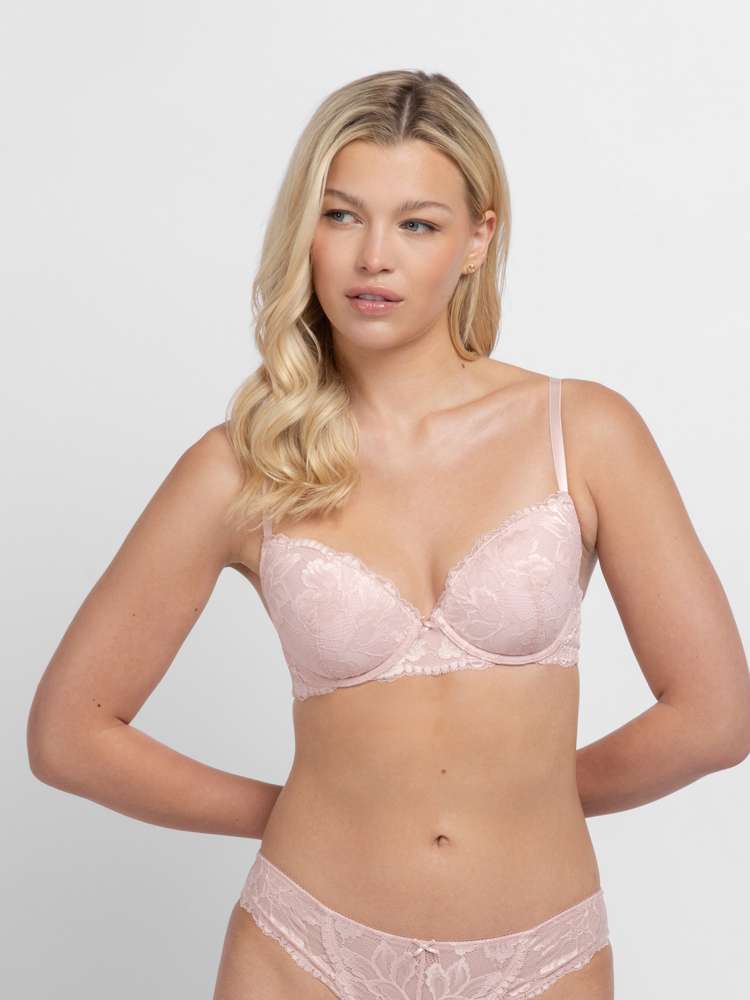 Lace Padded Demi Bra
