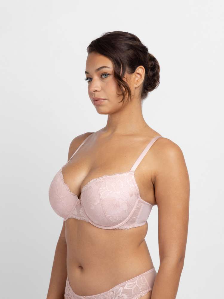 Lace Padded Demi Bra