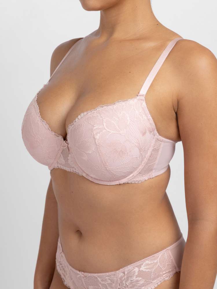 Lace Padded Demi Bra