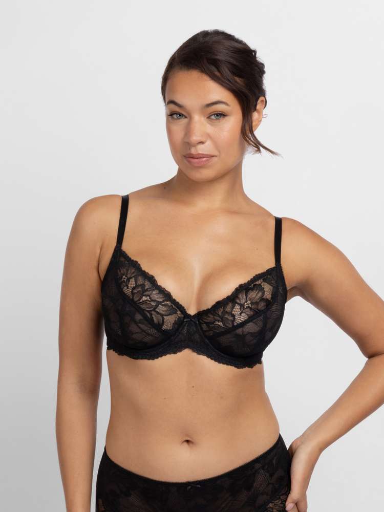 Lace Non Padded Full Cup Bra