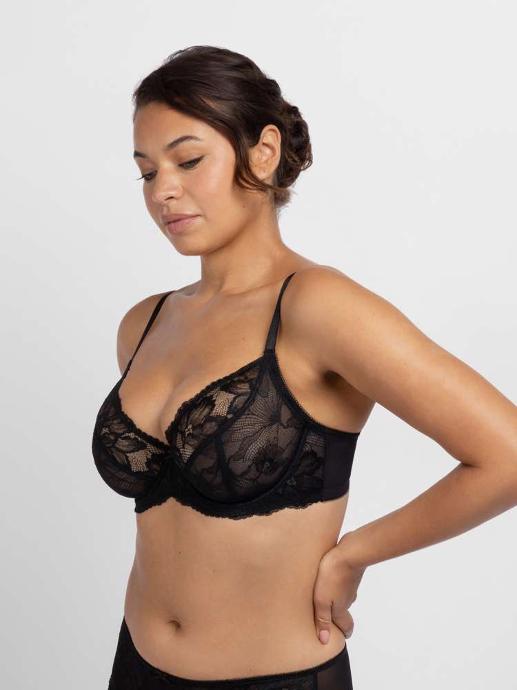 Lace Non Padded Full Cup Bra
