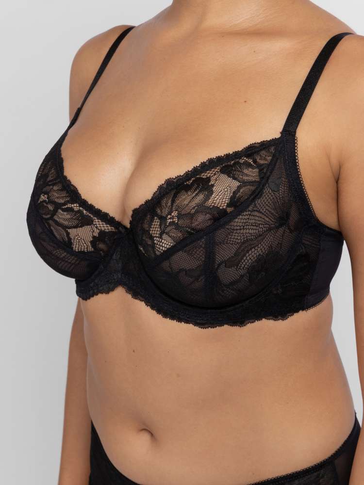 Lace Non Padded Full Cup Bra