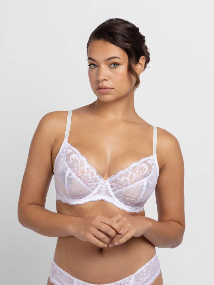 Lace Non Padded Full Cup Bra