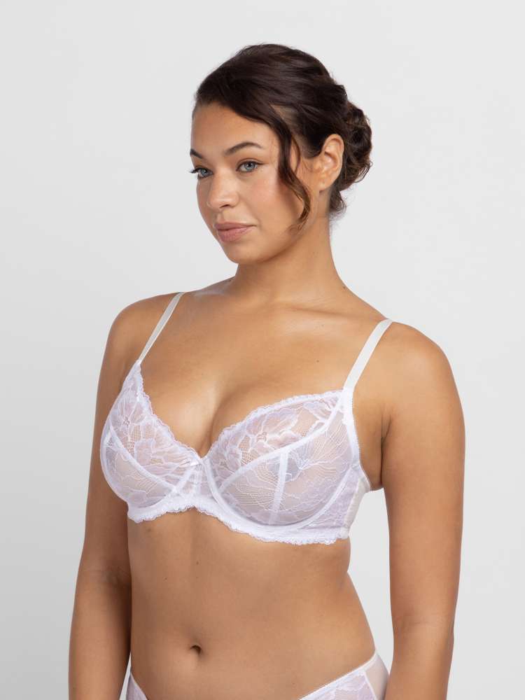 Lace Non Padded Full Cup Bra