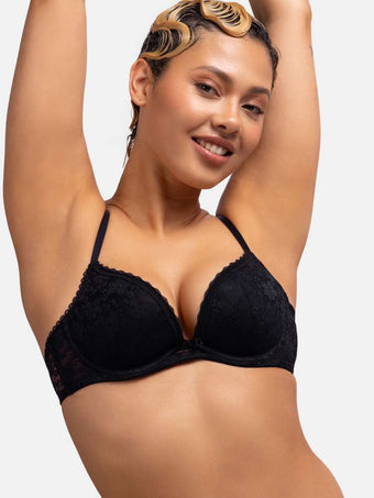 2 PACK SONIA PUSH UP PLUNGE BRA