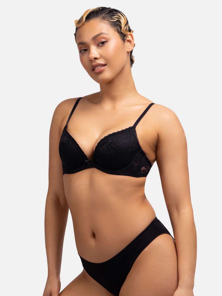 2 PACK SONIA PUSH UP PLUNGE BRA