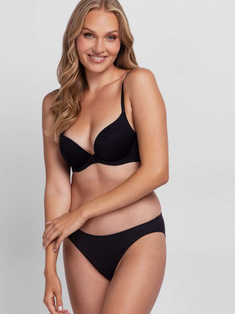 2 PACK SONIA PUSH UP PLUNGE BRA
