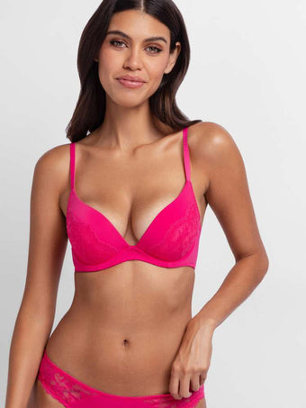 2 PACK WILLA PUSH UP PLUNGE BRA