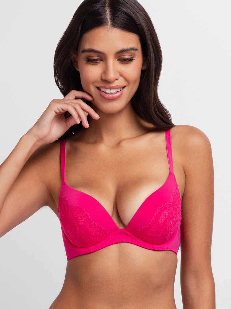 2 PACK WILLA PUSH UP PLUNGE BRA