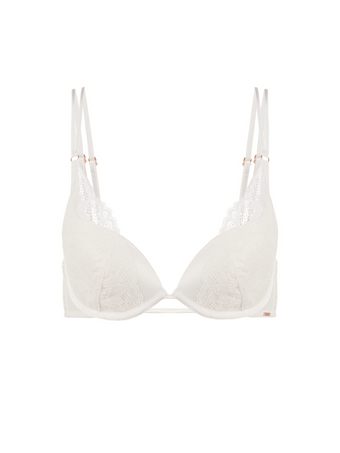 LYRA SATIN PLUNGE BRA