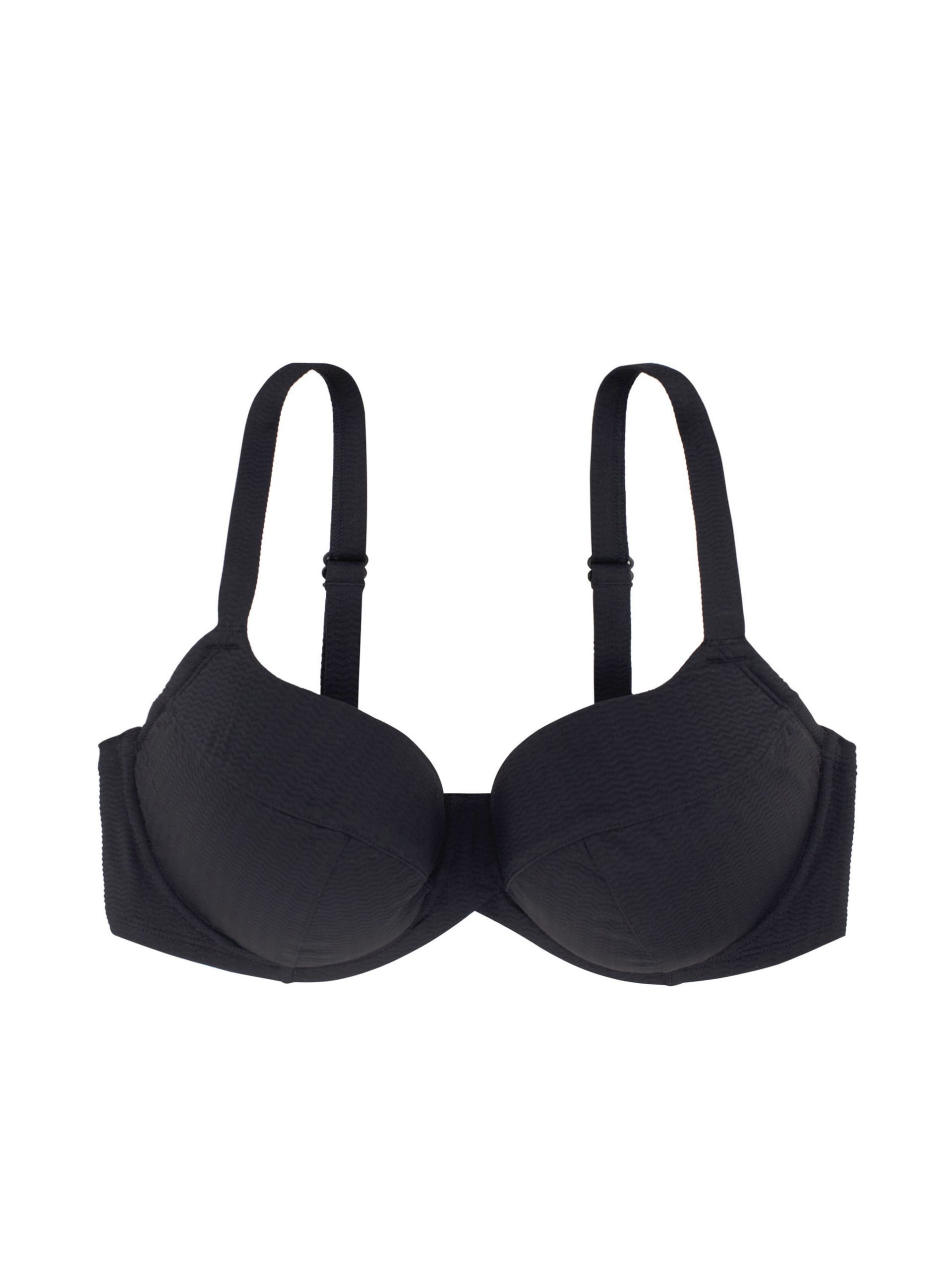 DAGİ Black Minimizer Bikini Top, Cupless, Underwire, Swimwear for Women  2024, Buy DAGİ Online