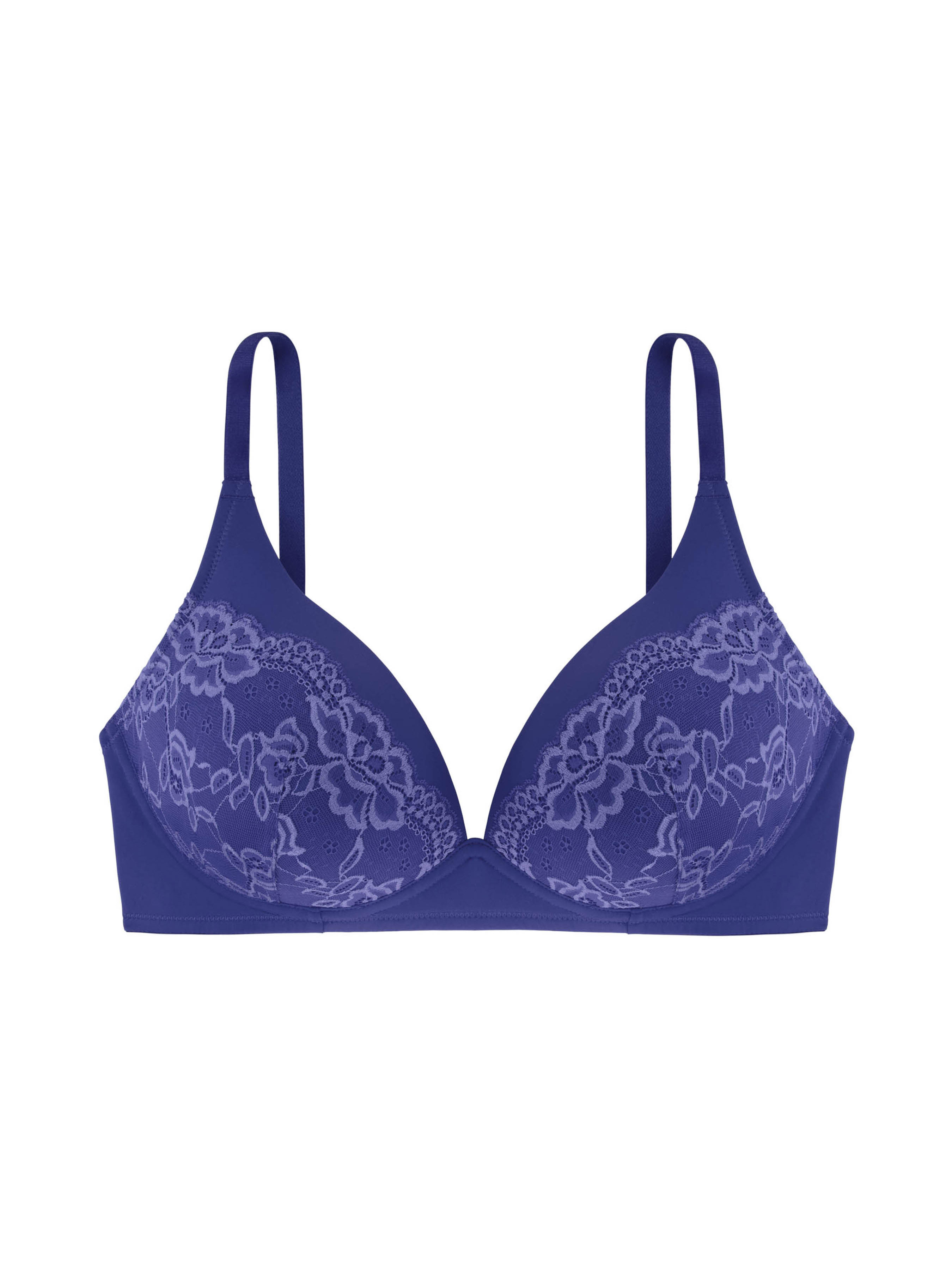 Buy Lenriza Light Padded Full Coverage Non Wired Cotton Bra and