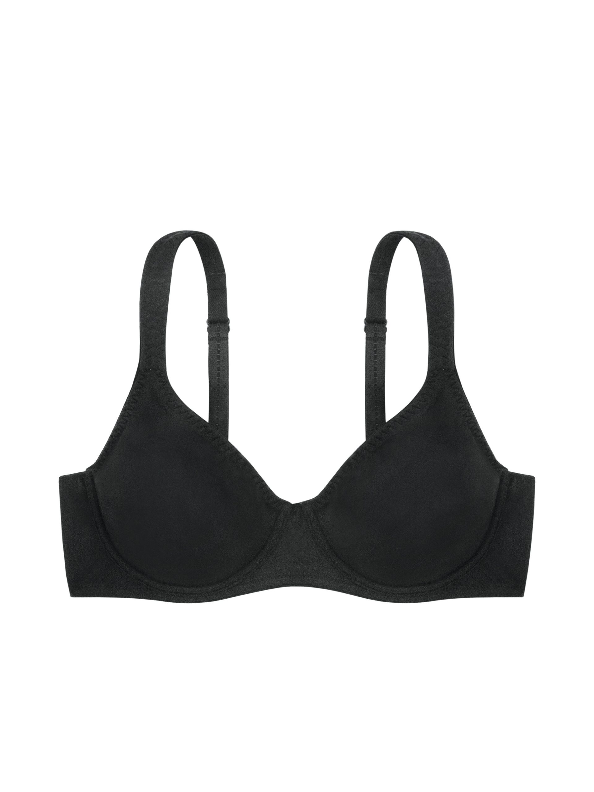 Black non-wired bra - Dim Trendy Micro