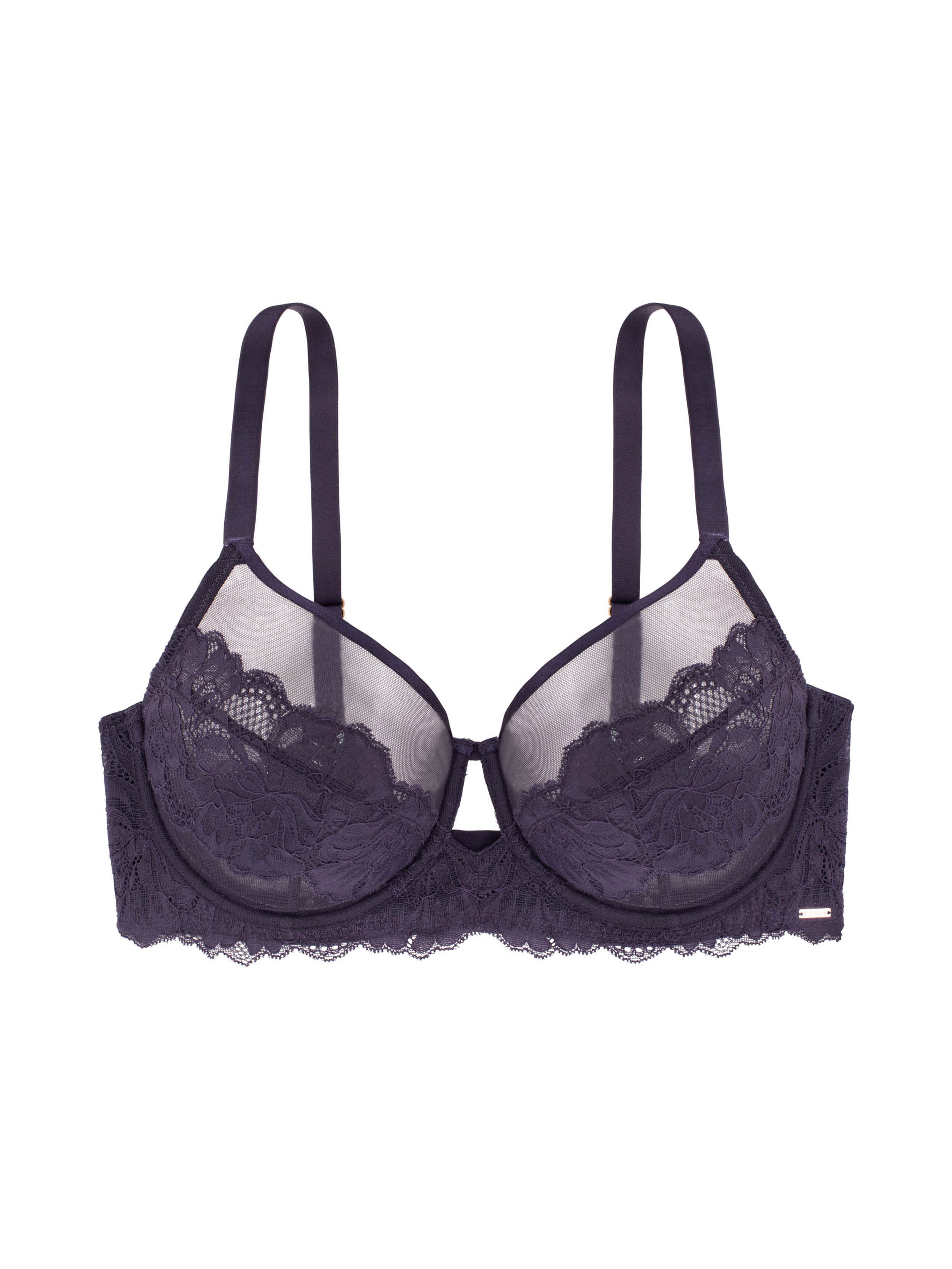 Clovia Padded Non-Wired Solid Bridal Bra in Black - Lace at Rs 691.00, Lace  Bra