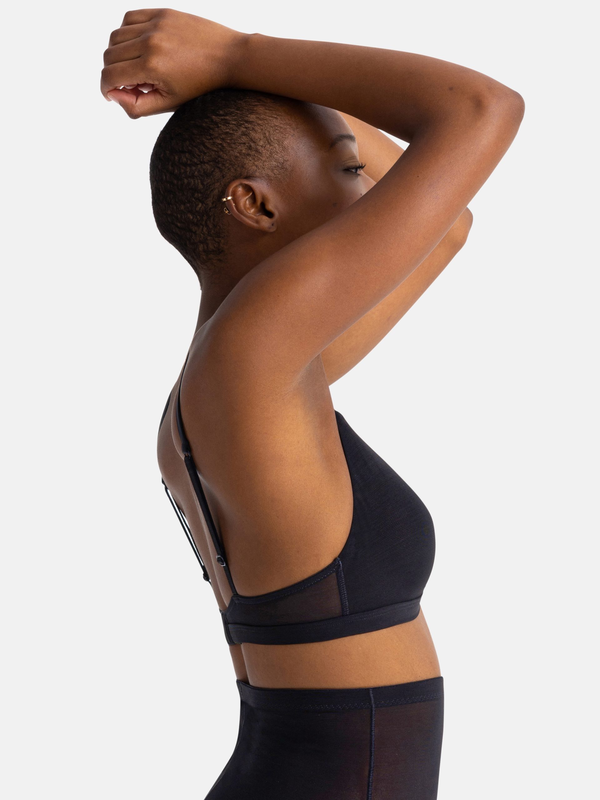 Women's Light Support Brushed Sculpt Bold Stitch Sports Bra - All In Motion™  Black Xl : Target