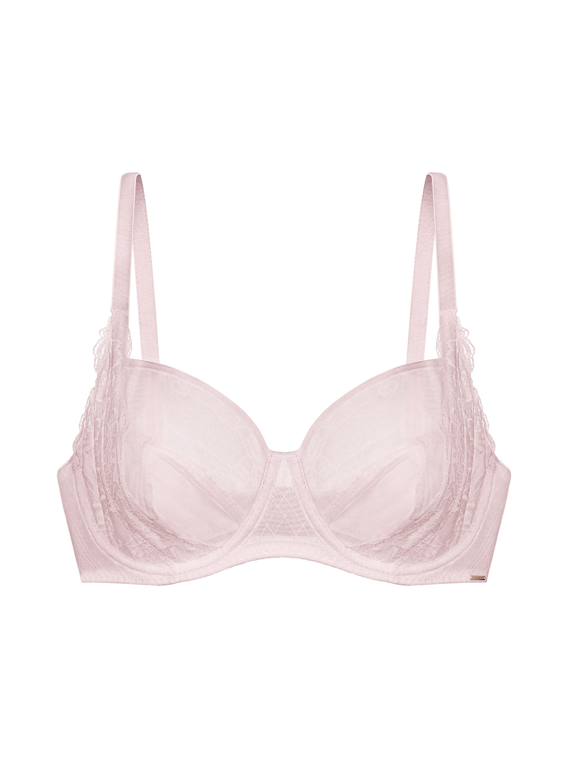 Aurora Padded Non Wired Bra - Off-White / Nude #44574 – The Pink
