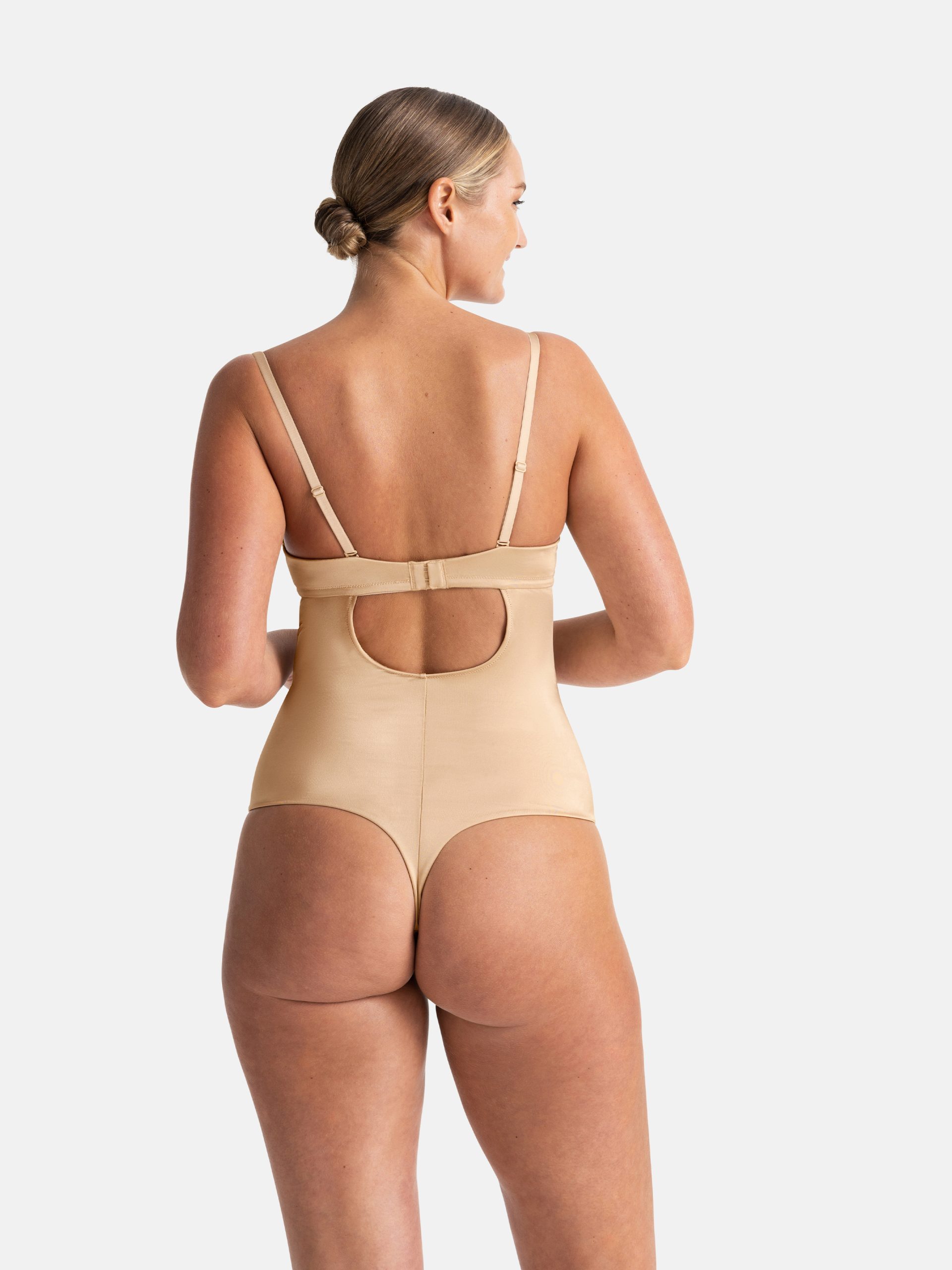 Final Sale Clearance Shaperlove Convertible Strap Thermal Panty Bodysu –
